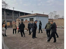 縣委、鎮(zhèn)府領(lǐng)導驗收煤改電工程